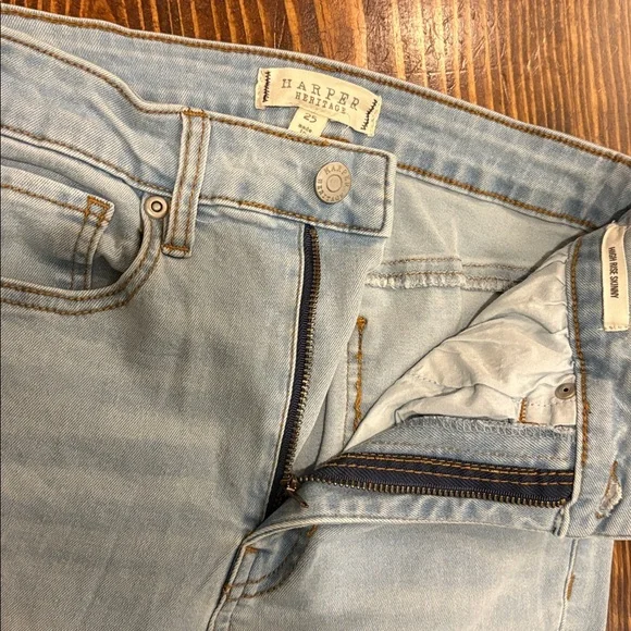 Women’s Francesca’s Harper Light Blue Skinny Jeans Size 25 - Picture 8 of 8